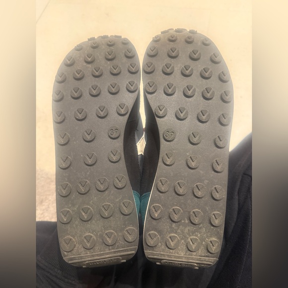 Victoria Astro stylish Nylon Women's Sneakers in Black, Green & Teal size 39 - Picture 8 of 8